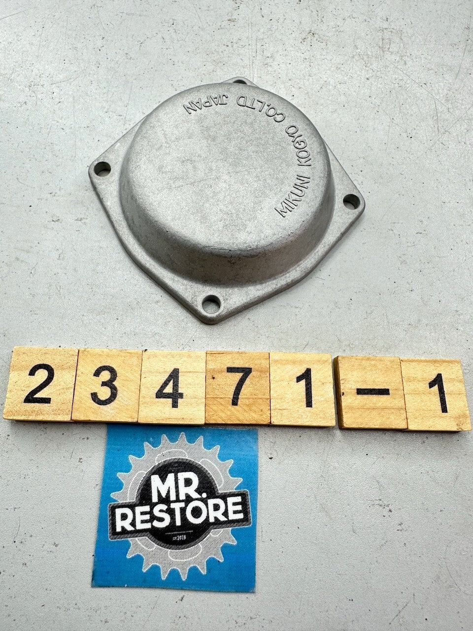 Suzuki GSX1100 ET EX '80-81' Mikuni Carburettor Lid Cover Top