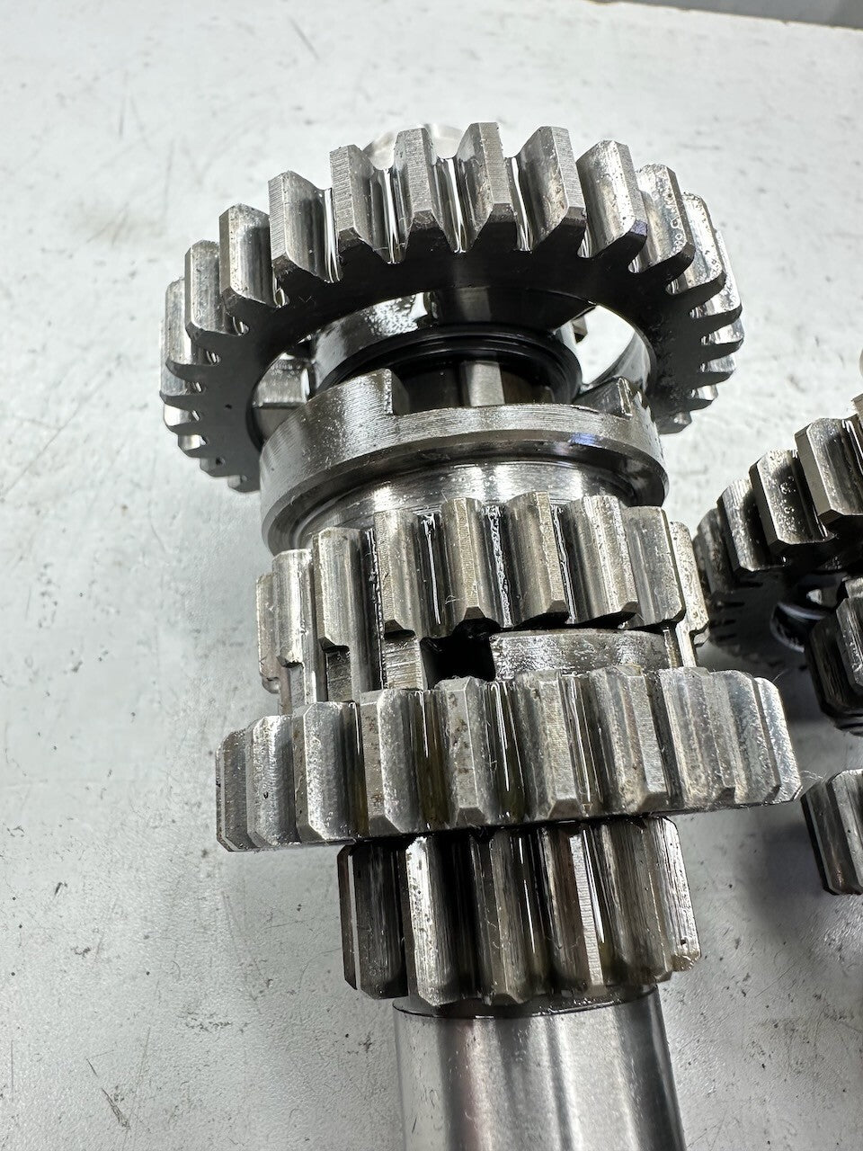 Yamaha TY250 A 1974 Transmission Gears & Shafts 434-17411  434-17421