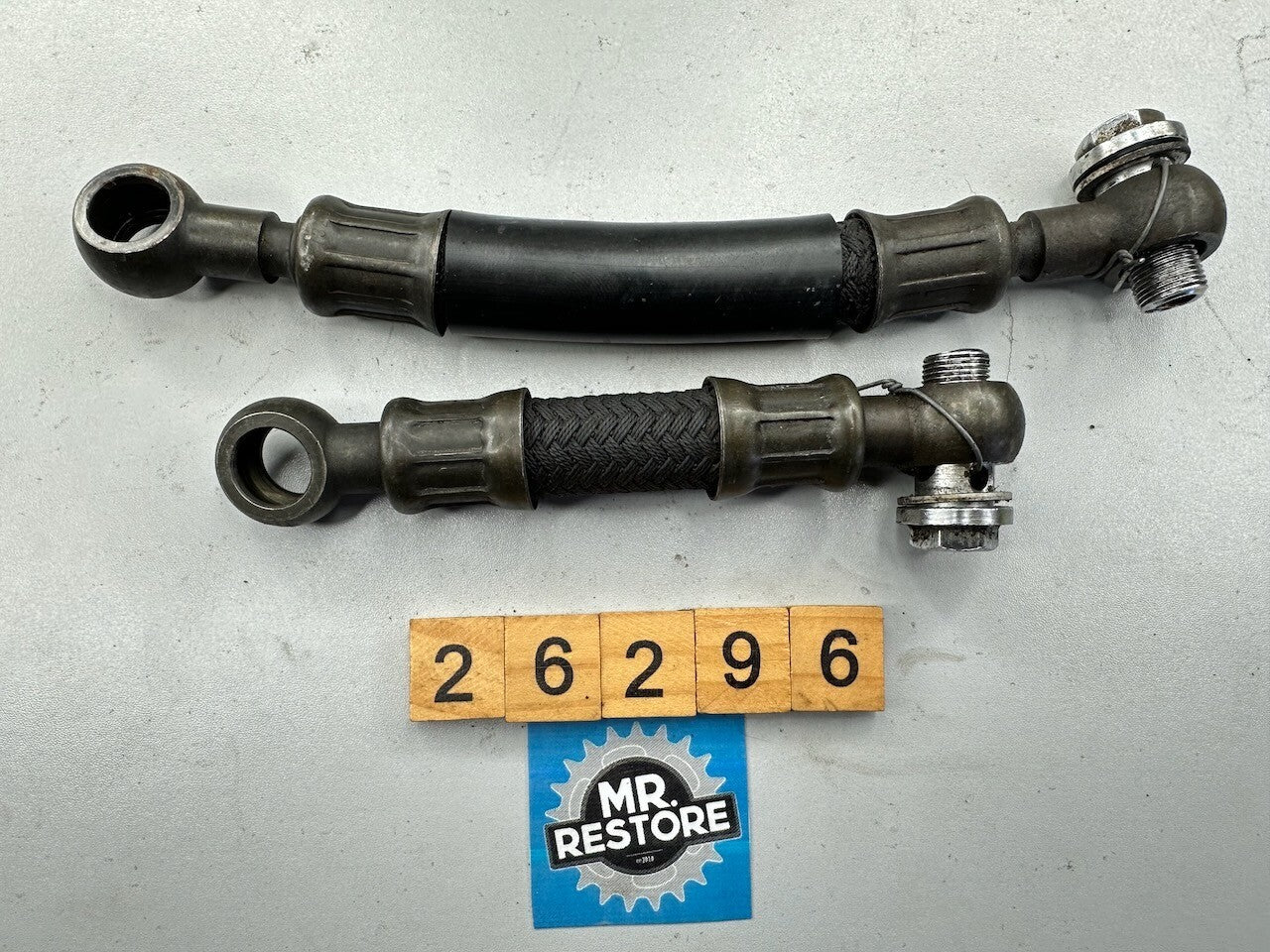 Suzuki TL1000 Pair of Oil Cooler Hoses OEM 16460-02F00 16470-02F00