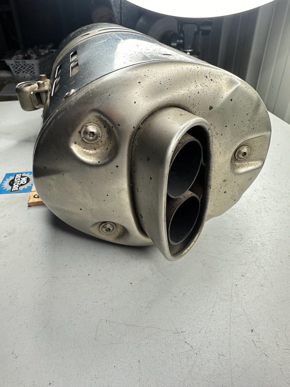 BMW R1200GS ADV '05-09' R1200GS '02-09' Rear Muffler Exhaust 18127694463