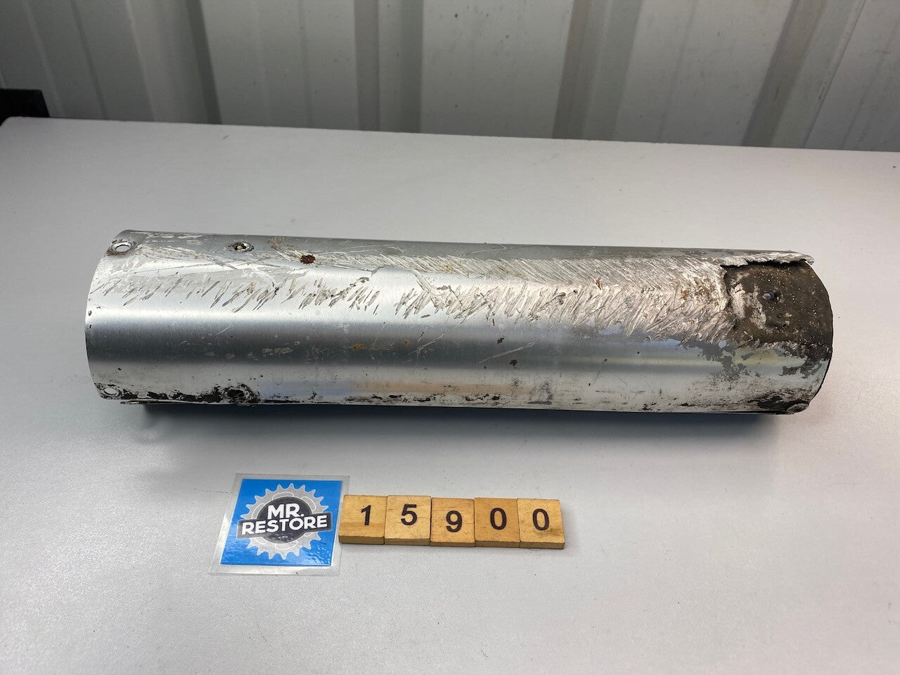 Suzuki RG500 Right Hand 2nd Rear Muffler End Can 14350-21A11
