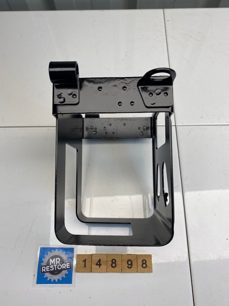 Suzuki GSX 750 Battery Box Holder Case - Early 80s - Re-painted