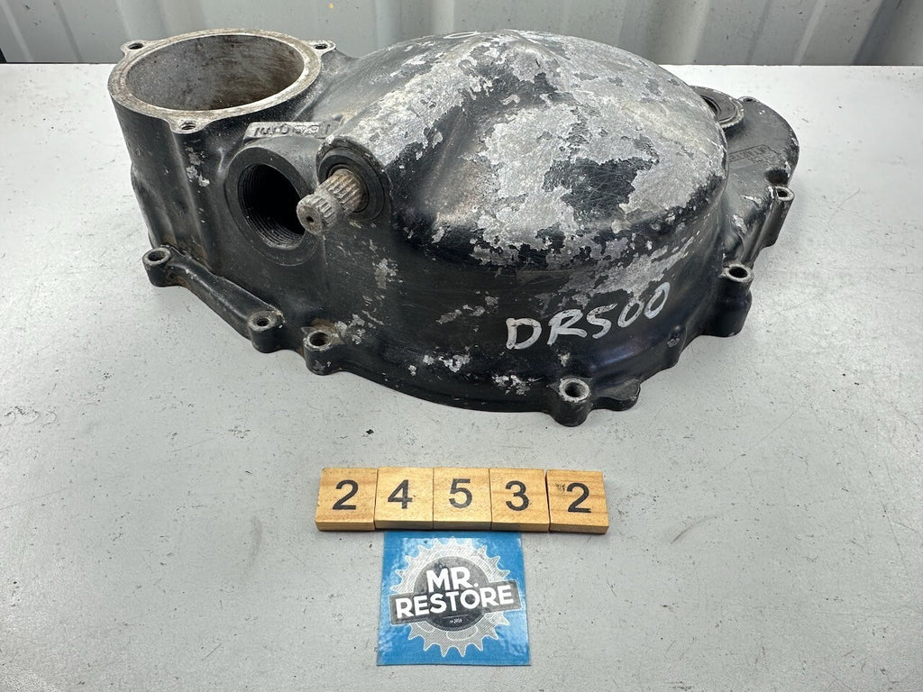Suzuki DR500 '81-84' SP500 '81-83' Clutch Cover & Clutch Pinion