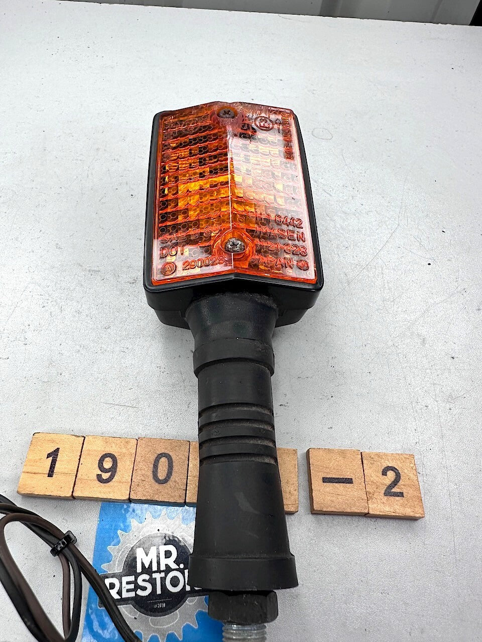 Yamaha RD125LC DT125 XT250 XT350 XT500 XT600 OEM Front Indicator (tested)