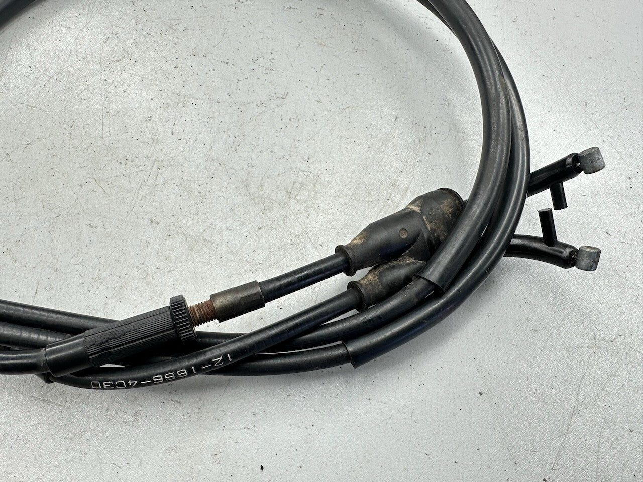 Kawasaki ZX636 ZX600 ZX6R OEM Throttle Cables 54012-1630