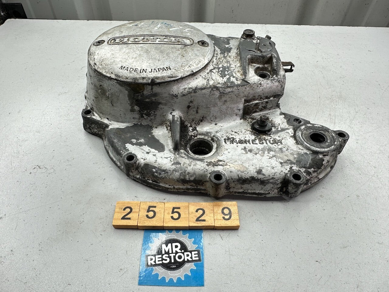 Honda XL175 Alternator Generator Stator Cover & Clutch Worm