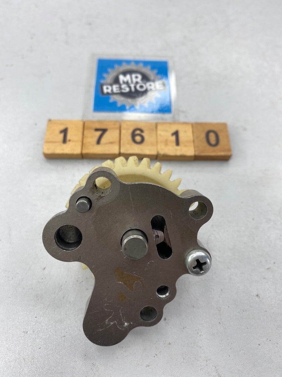 Yamaha TZR250 TDR250 R1-Z Rotor Housing & Pump Driven Gear 1KT-13336  1KT-13325
