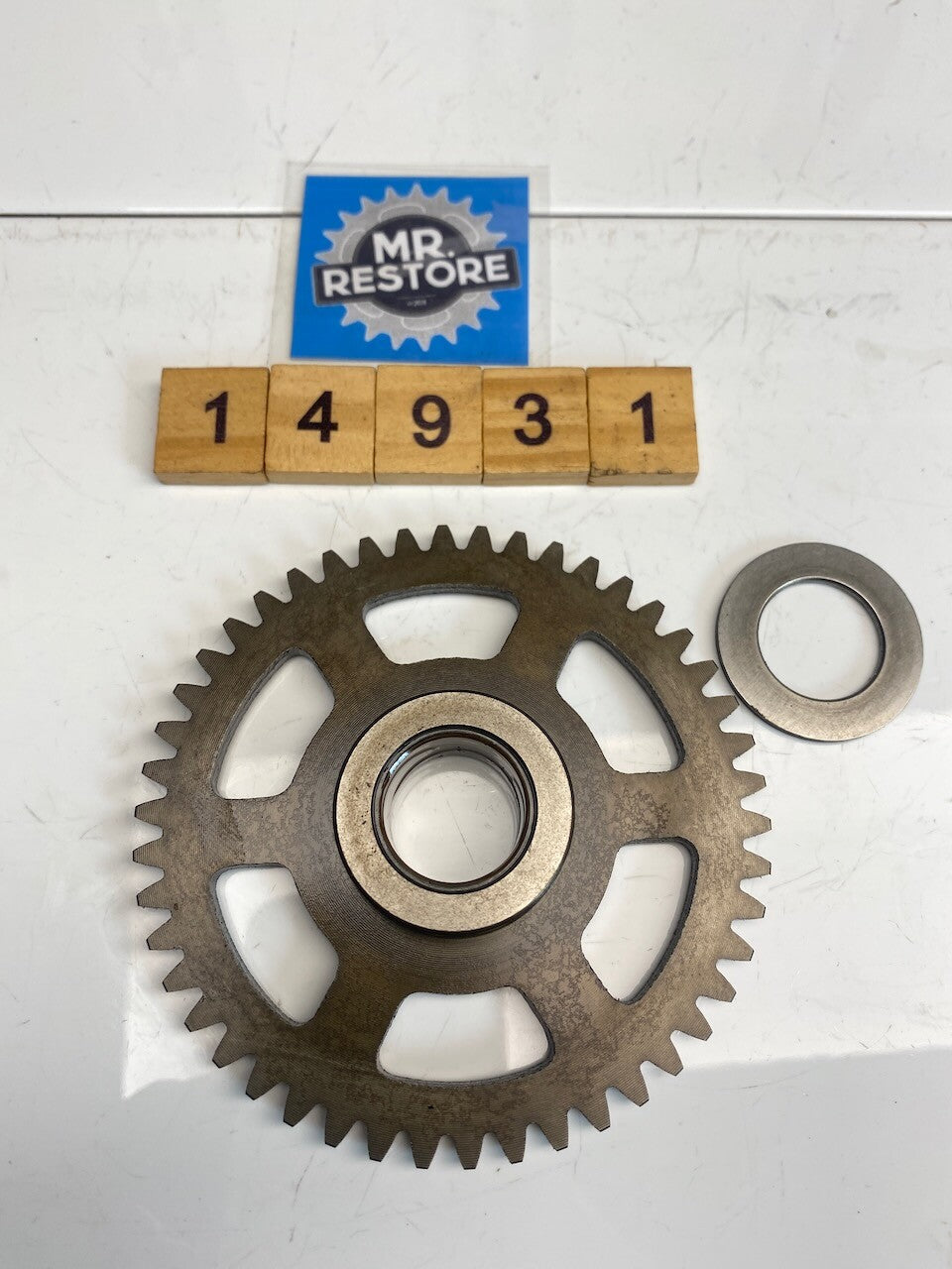 Yamaha FZR250 3LN 2KR 3HX1 Starter Idler Gear 2 - 1HX-15517