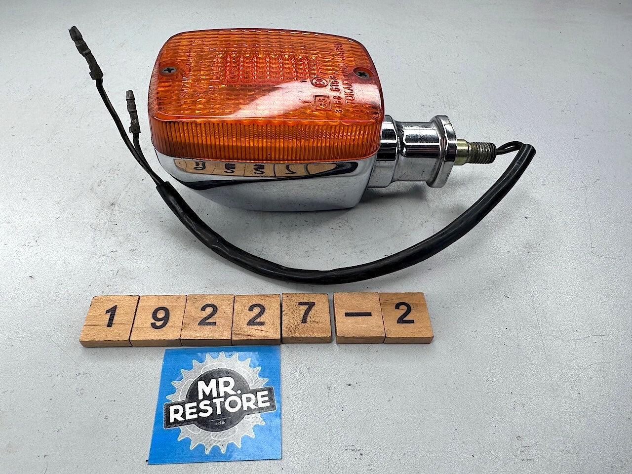 Suzuki GS GSX? Vintage Motorcycle Indicators & OEM Lenses (tested)