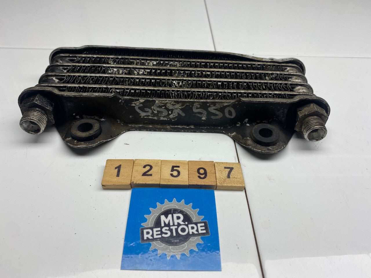 Suzuki GSX550 Oil Cooler Radiator