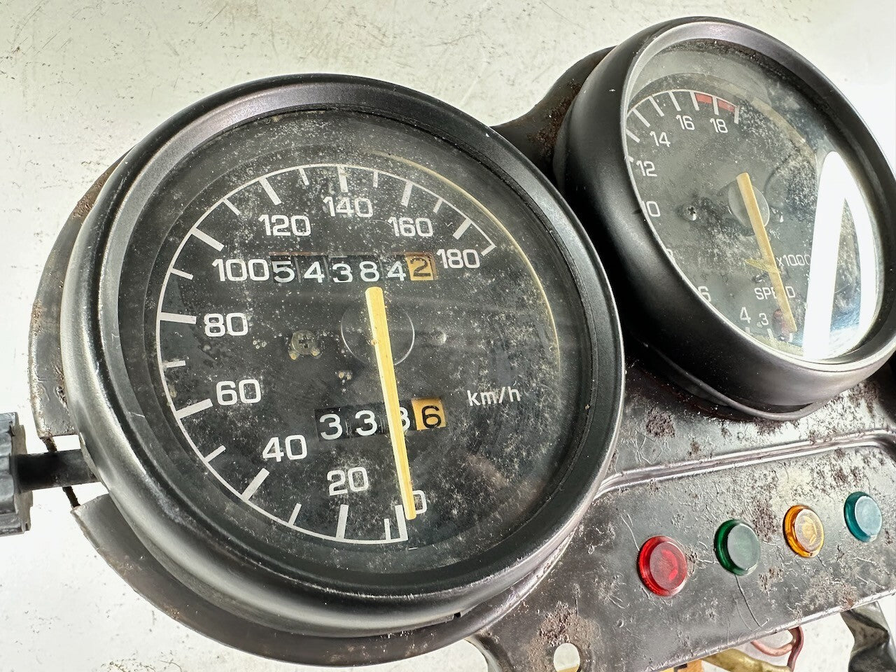 Yamaha FZR250 2KR KMH Meters Dashboard & Harness