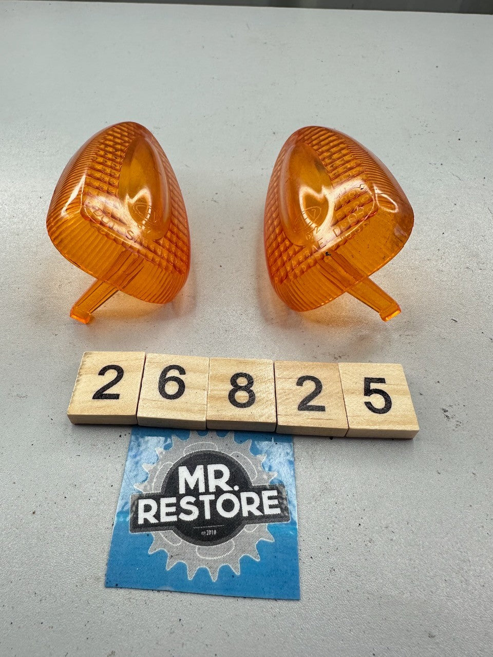 BMW K1200S '03-08' K1300S R1200GS R1200R F800S Pair Indicator Lamp Lenses