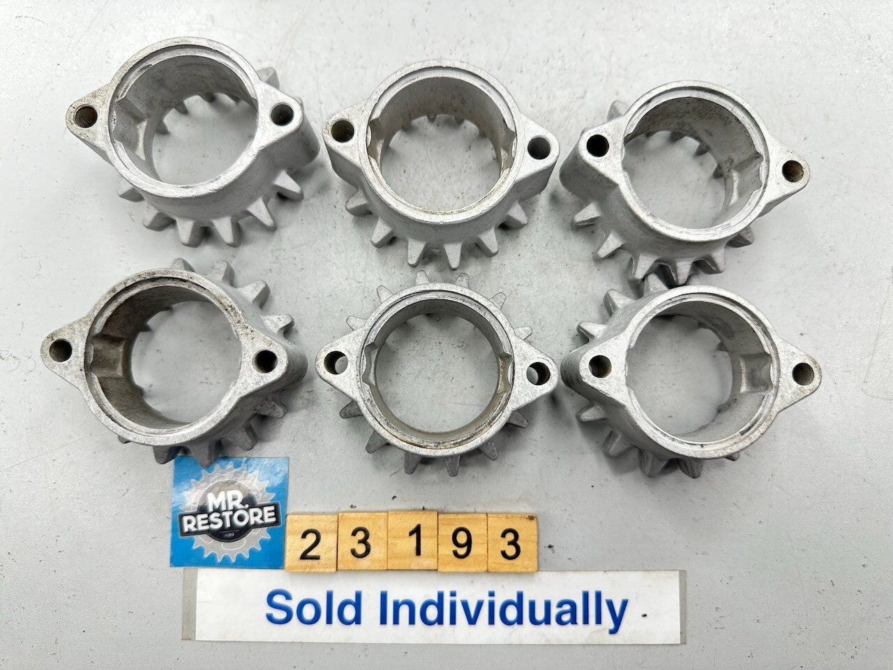 Honda CB450 CB400 CB250 CM450 CM400 OEM Alloy Exhaust Ring Nut Flange Clamp