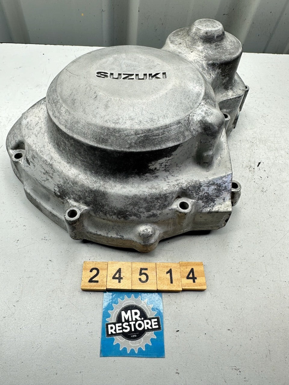 Suzuki GR650 1982-83 Magneto Generator Side Cover 11350-15501