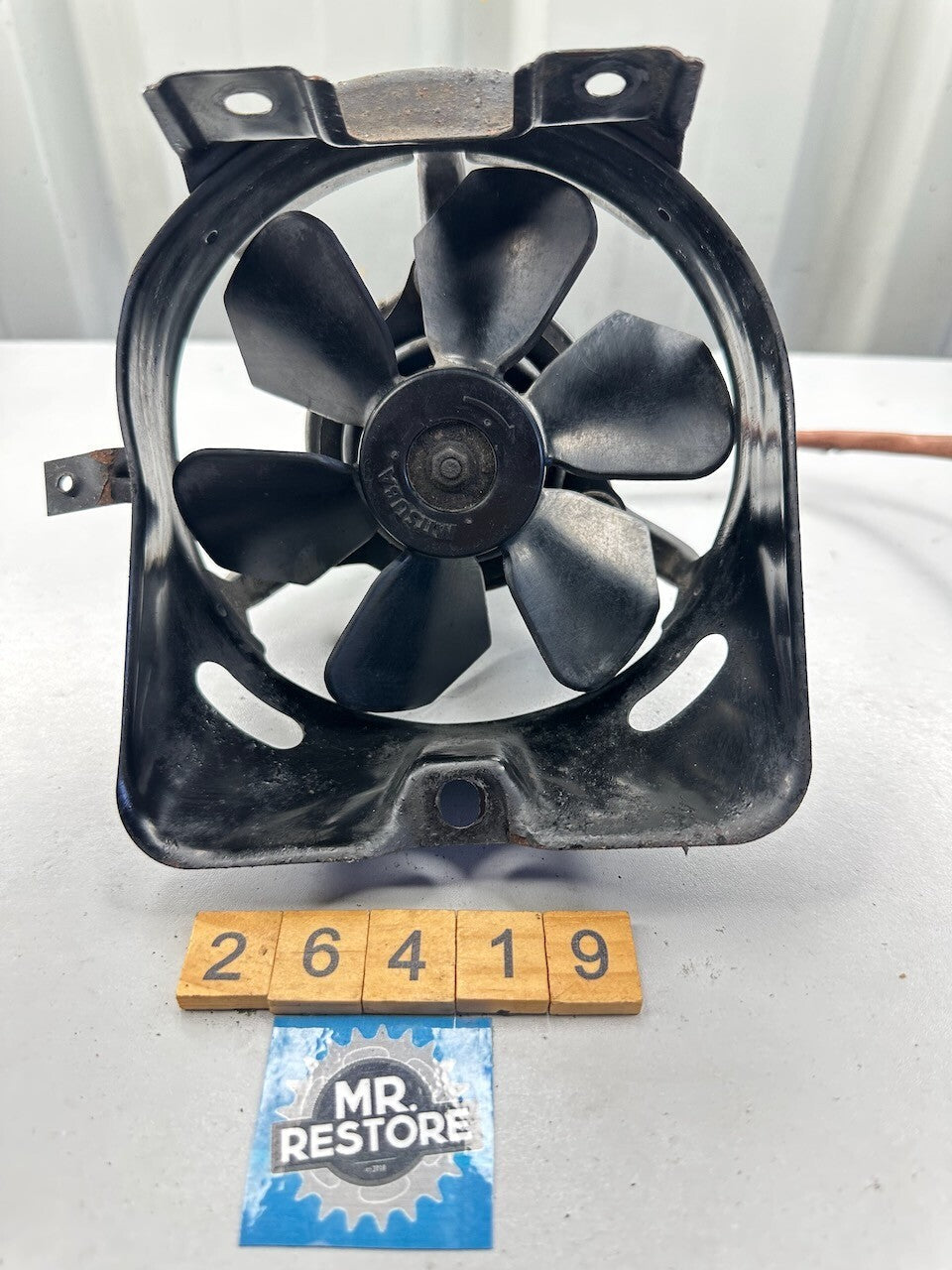 Honda VF1000 '84-85' Right Radiator Cooling Fan (Tested) 19030-MB6-003