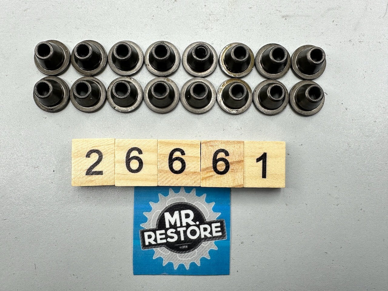 Yamaha FZR250 2KR Valve Spring Retainers Set of 16 - 1HX-12117-00