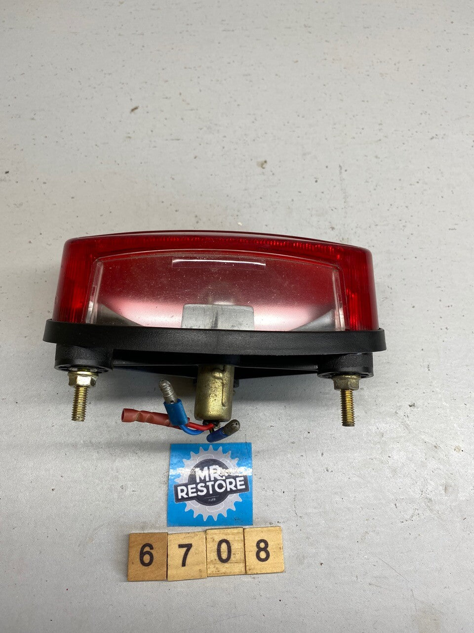 Kawasaki ZR 250 Balius ER500 ZL600 Complete Tail Light - 23025-1249