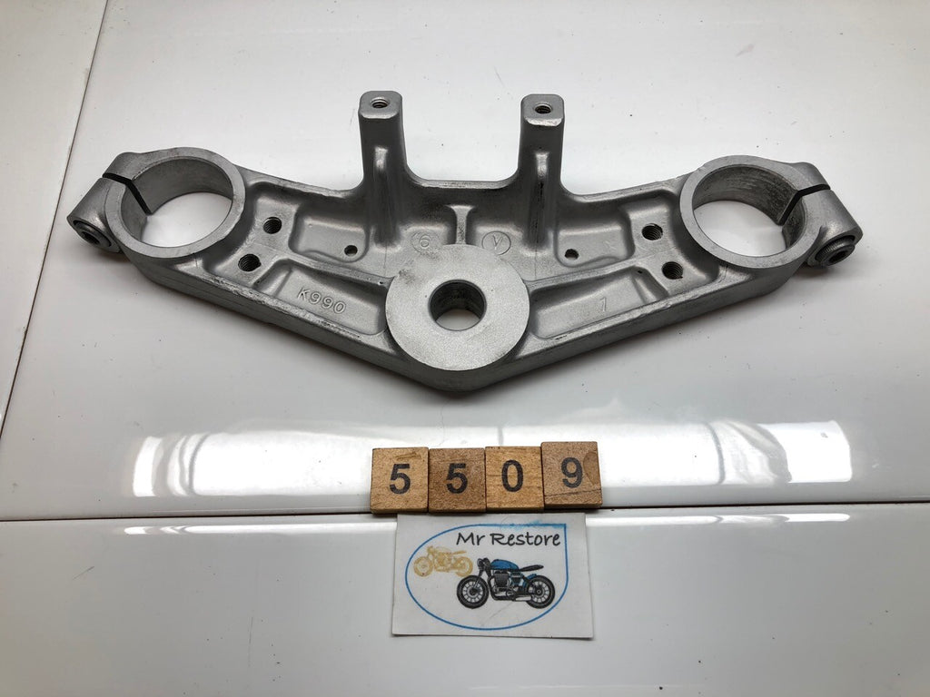 Kawasaki GPZ900R GPZ750R ZX900 Top Fork Clamp Triple Tree (bead blasted)