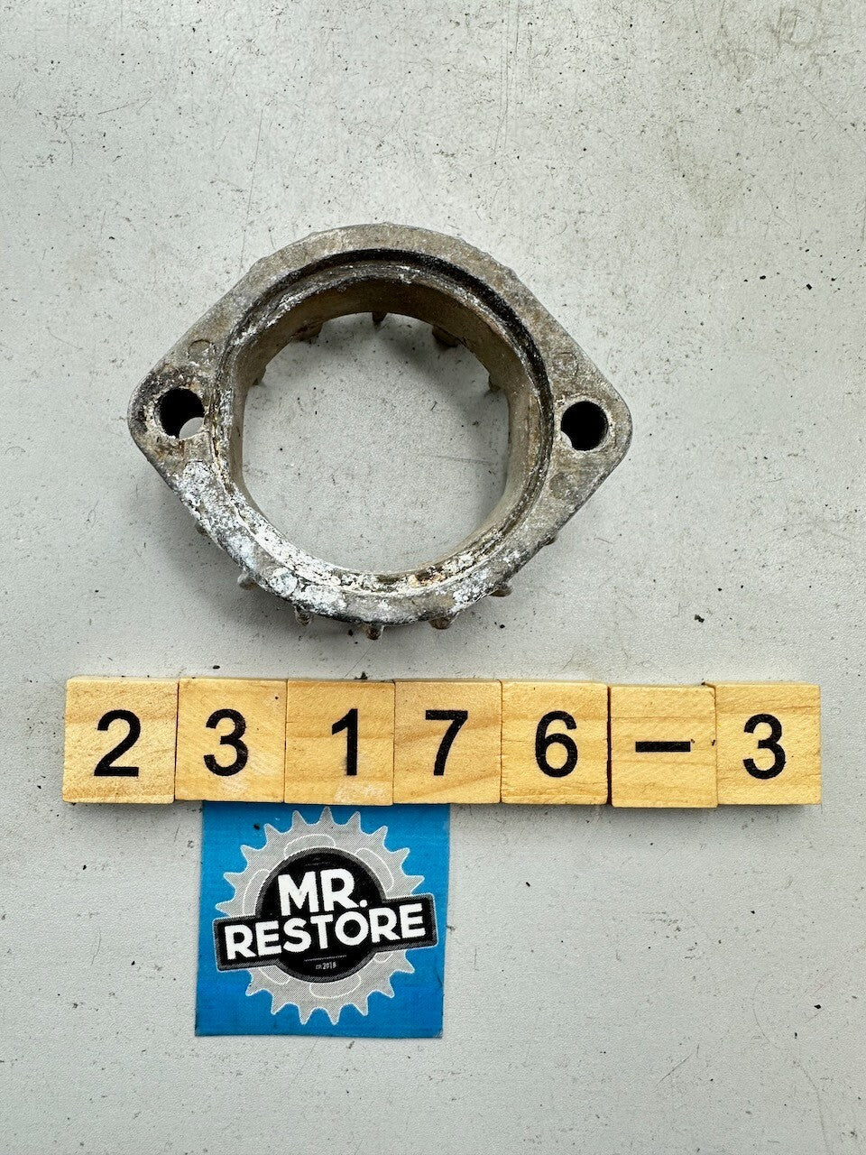 Yamaha XJ900 Diversion XJ700 OEM Exhaust Ring Nut Flange 31A-14612