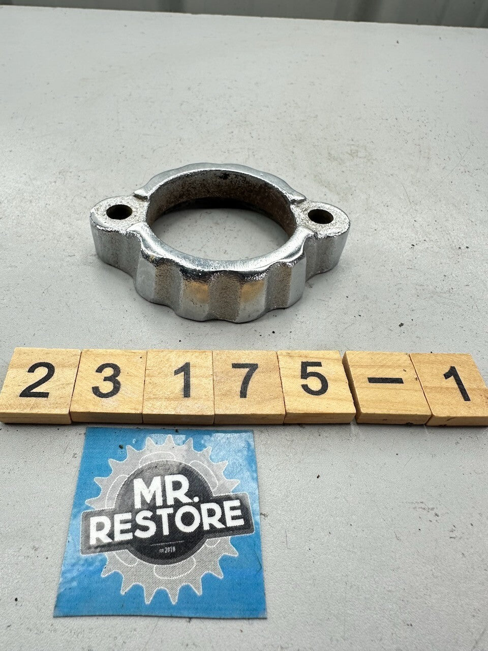 Yamaha XS400 XS360 XS250 OEM Exhaust Ring Nut Flange 1L9-14612