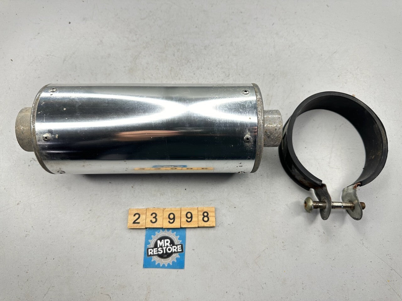 Thumpstar Hunge 10 110 Pit Bike - Exhaust Muffler End Can & Clamp
