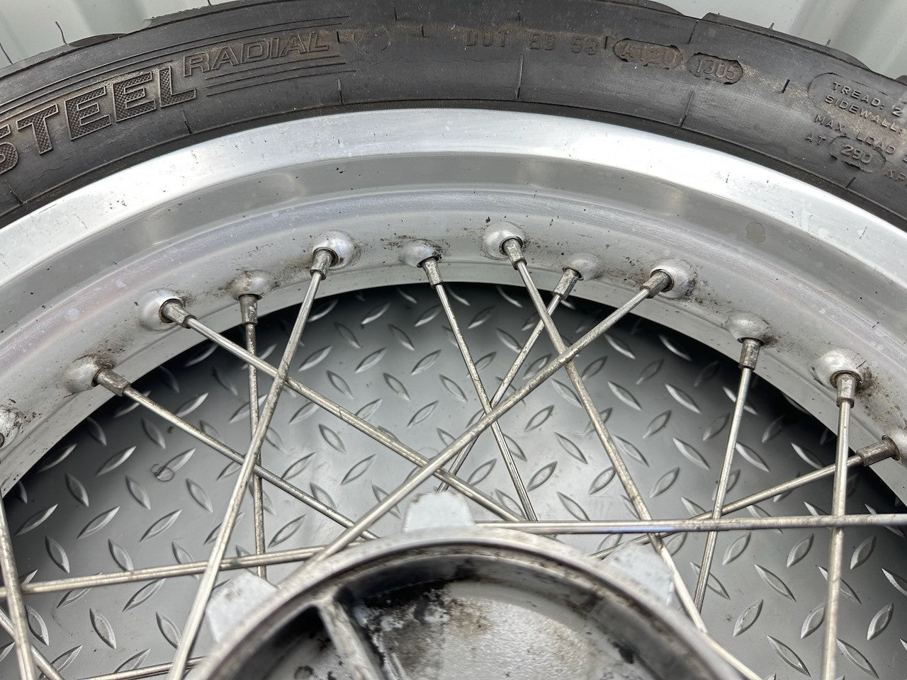 BMW F650GS '99-07' G650GS '10-14' Rear Wheel BHER 3.00 x 17" 2345794