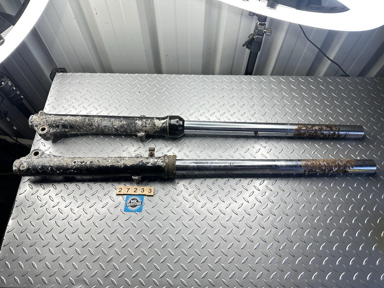 Suzuki SP370 '78-79' Pair of Forks