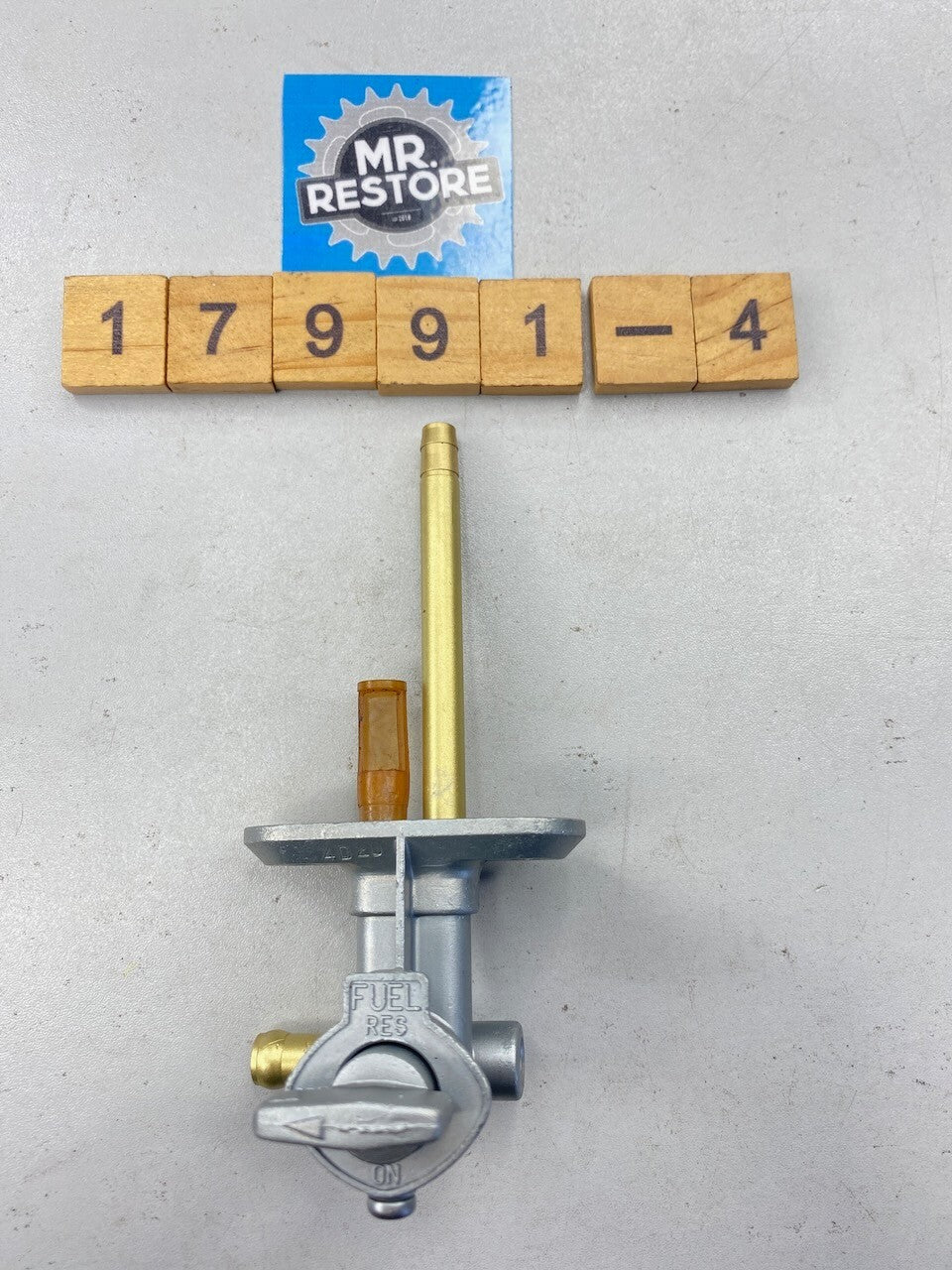Suzuki RGV250 OEM Fuel Tap Cock Assy - Vapour Blasted