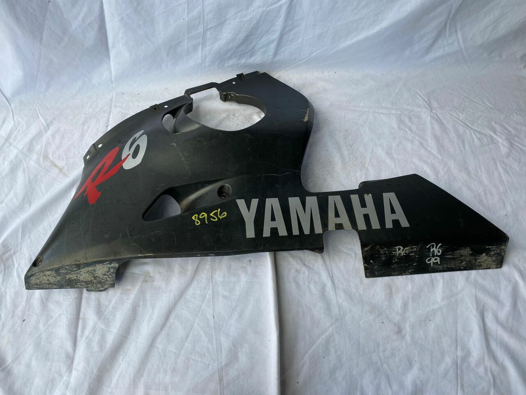 Yamaha R6 YZF 99-01 R/H Lower Fairing Panel 5EB-28385 Charcoal