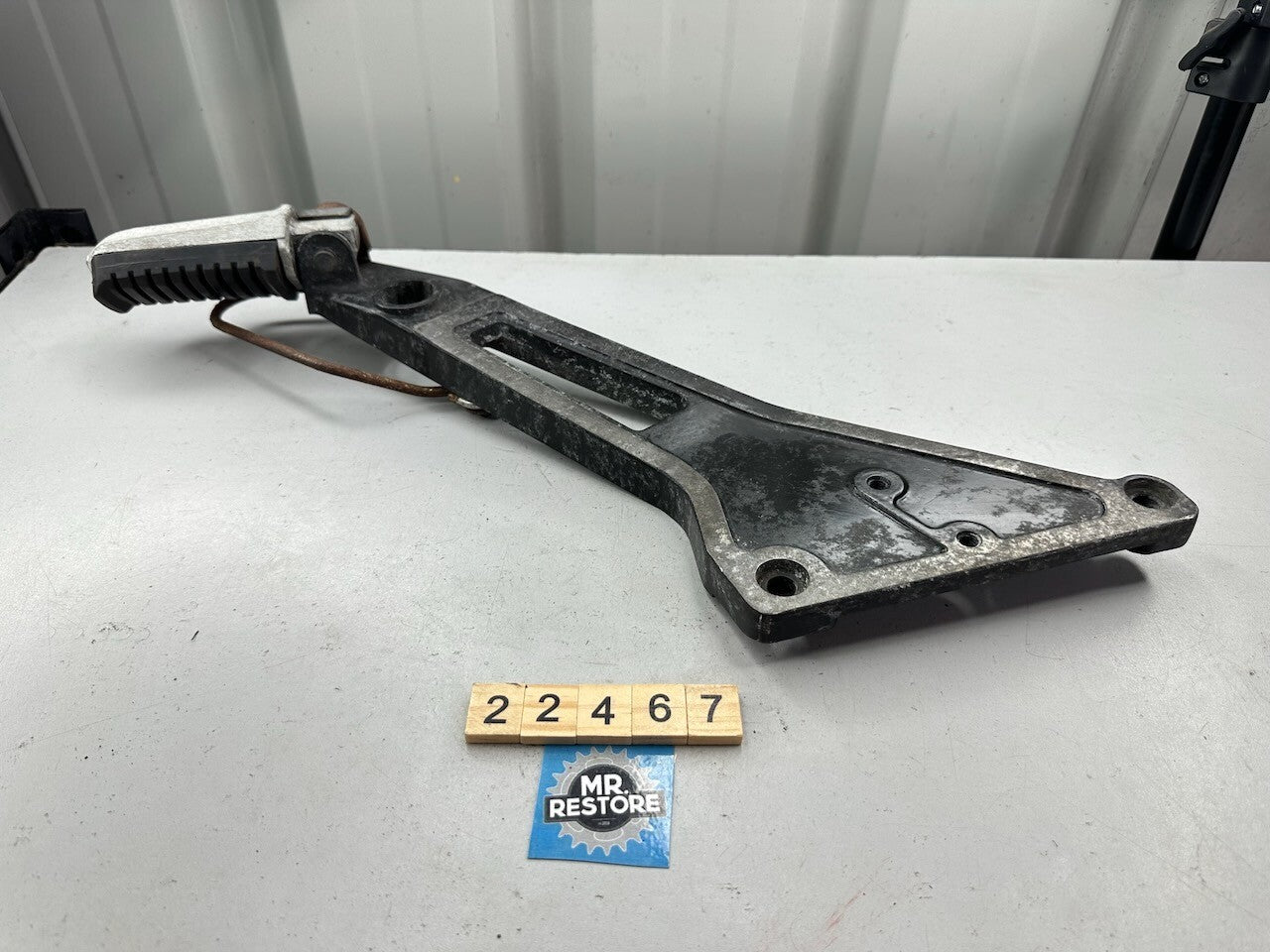 Kawasaki GPZ1000RX ZX1000 1986-88 Left Muffler Stay Foot Rest Bracket