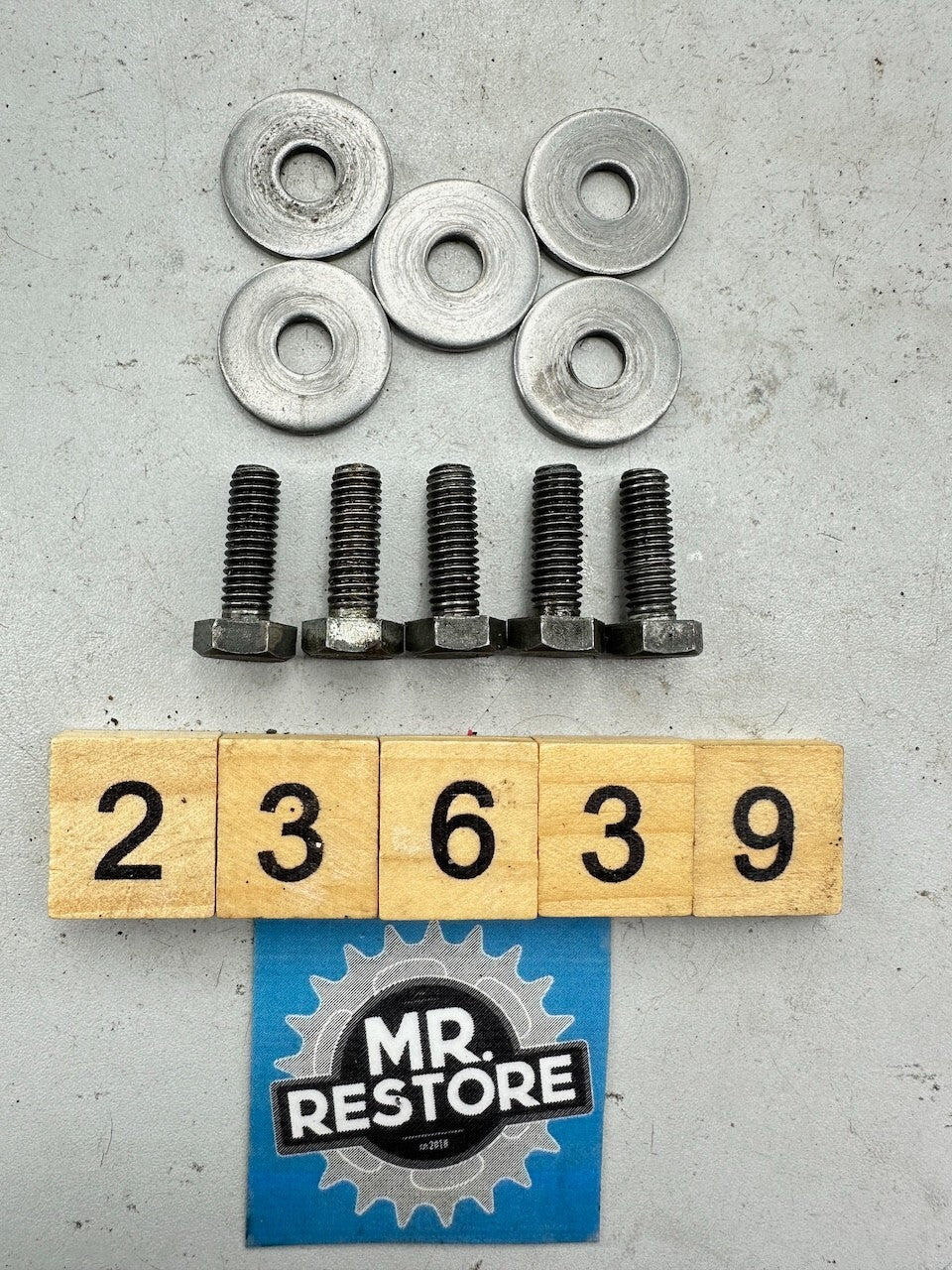 Kawasaki Many Models Clutch Bolt & Washer 112G0618 13091-009 (set of 5)