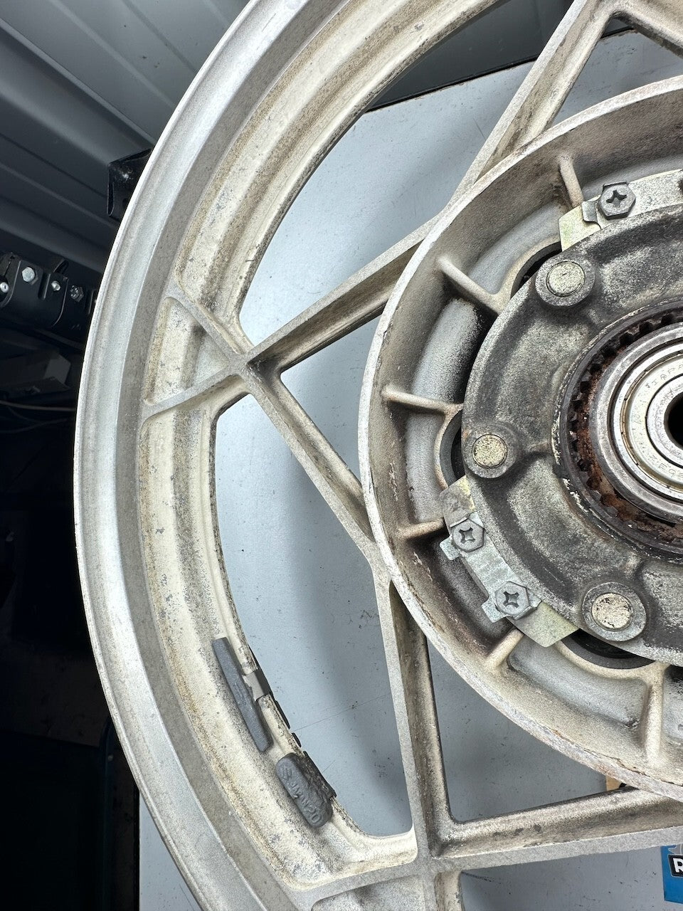 Suzuki GS650 Katana Rear Wheel 17x2.50