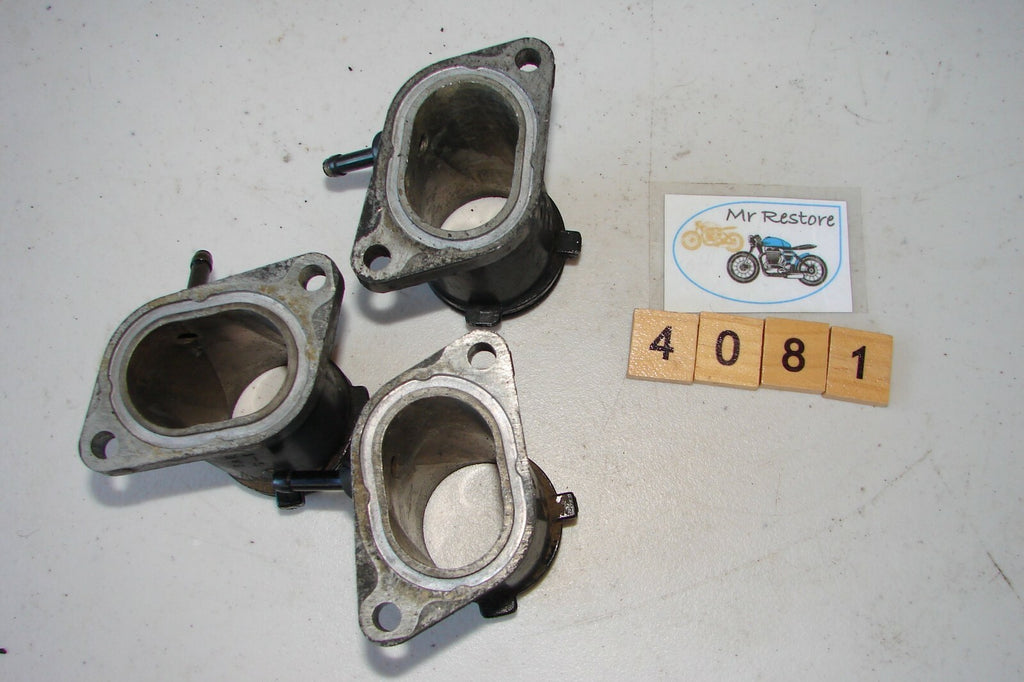 Yamaha FZ750 Carb Holder Inlet Manifolds - x 3