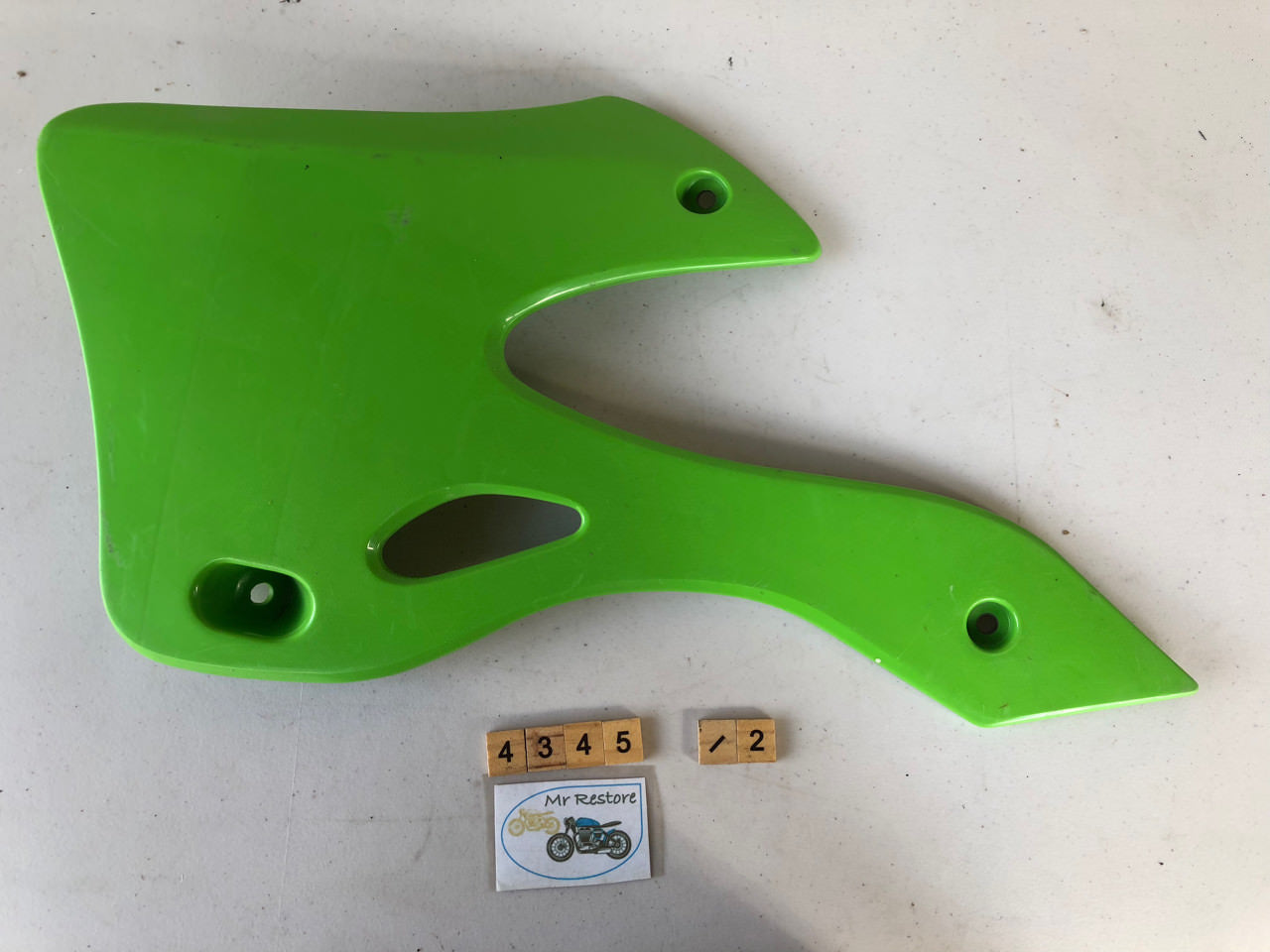 Kawasaki KX125 KX250 L/H Engine Shroud (2 available) 49089-1140 Genuine OEM VMX