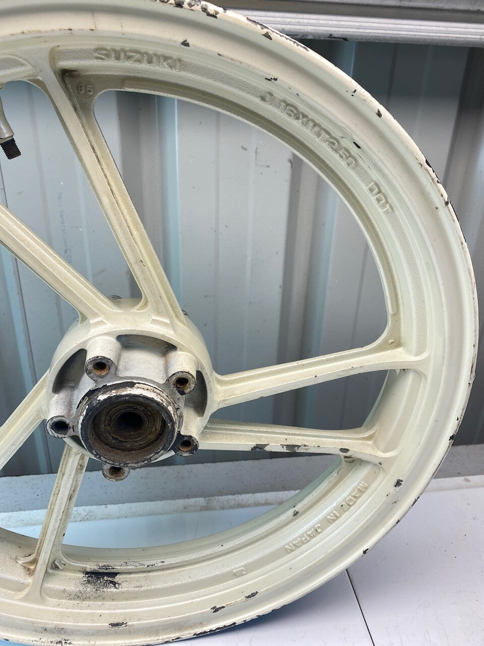 Suzuki RG500 RG400 Gamma GS500 Front Wheel - 54111-20A10