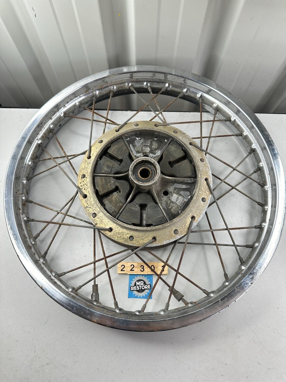 Suzuki GS400 GS450 GS425 OEM Takasago Rear Wheel 18x1.85 65311-11221