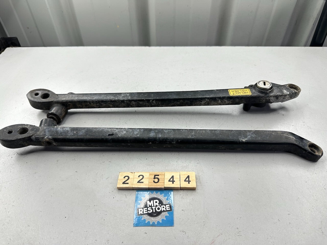 Honda VF1100 VF1000 VF750 VF700 Grab Grip Bar Rails & Helmet lock (no key)