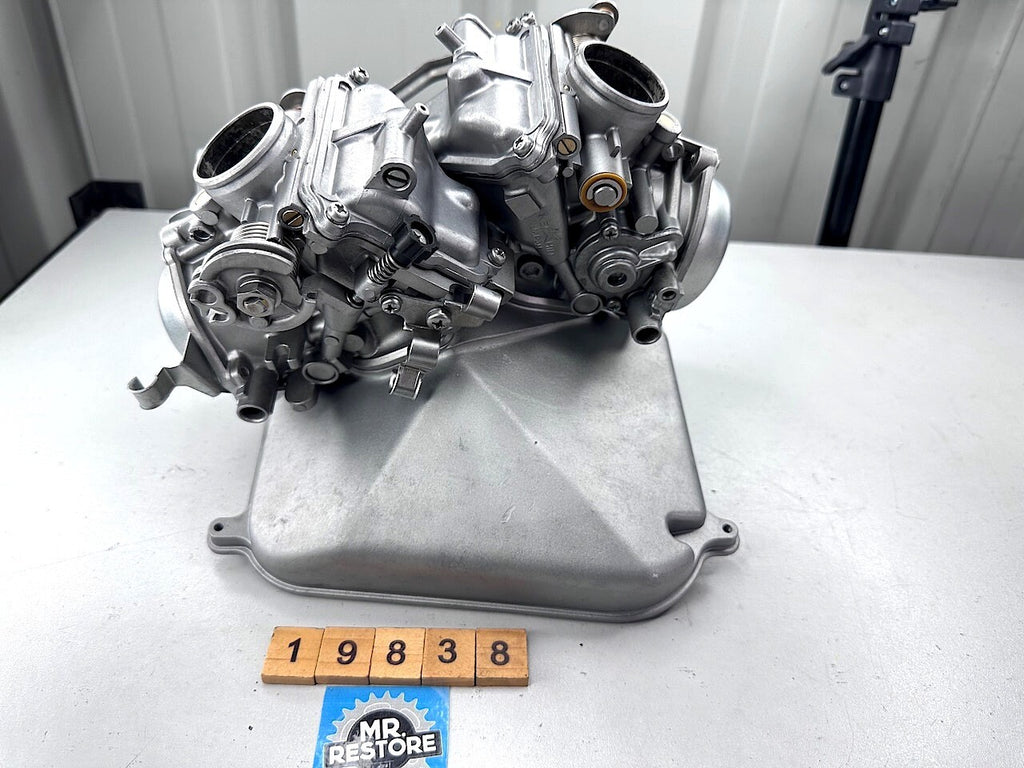 Honda VT250 Pair of Carburettors Carbs - Vapour Blasted