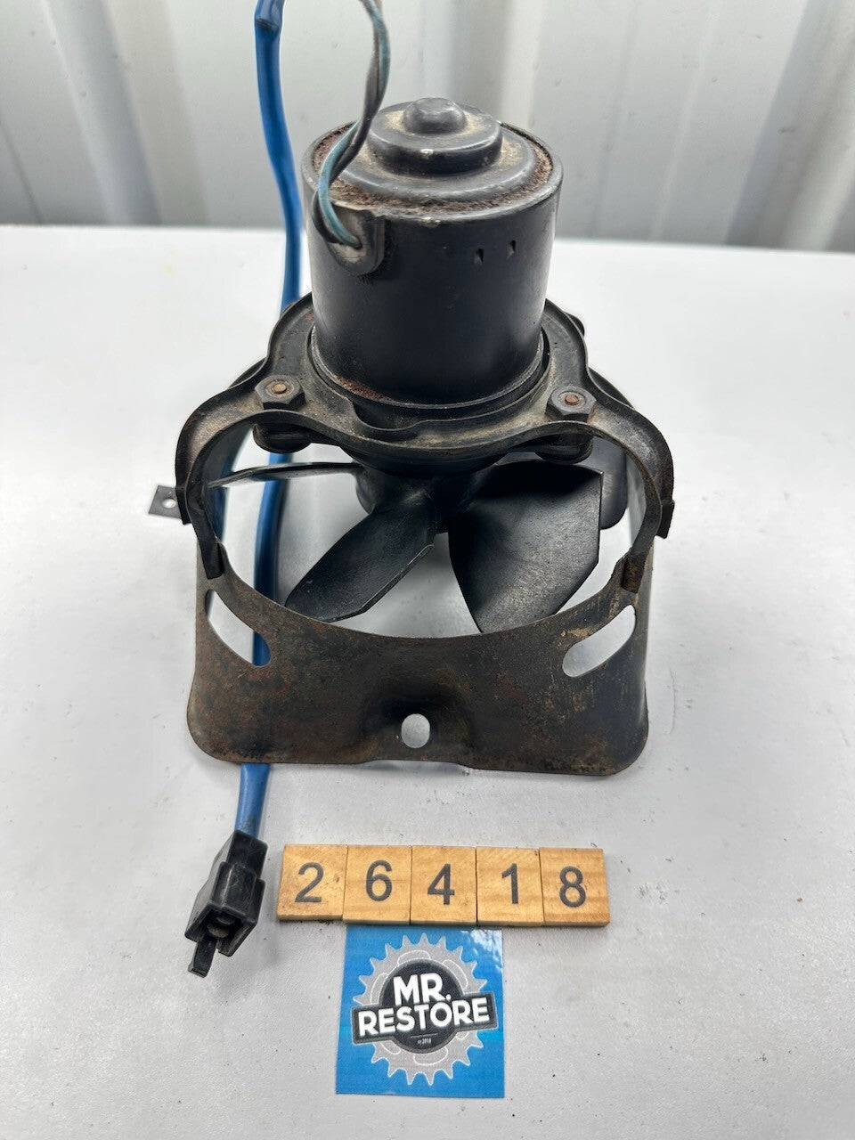 Honda VF1000 '84-85' Left Radiator Cooling Fan (Tested) 19035-MB6-003