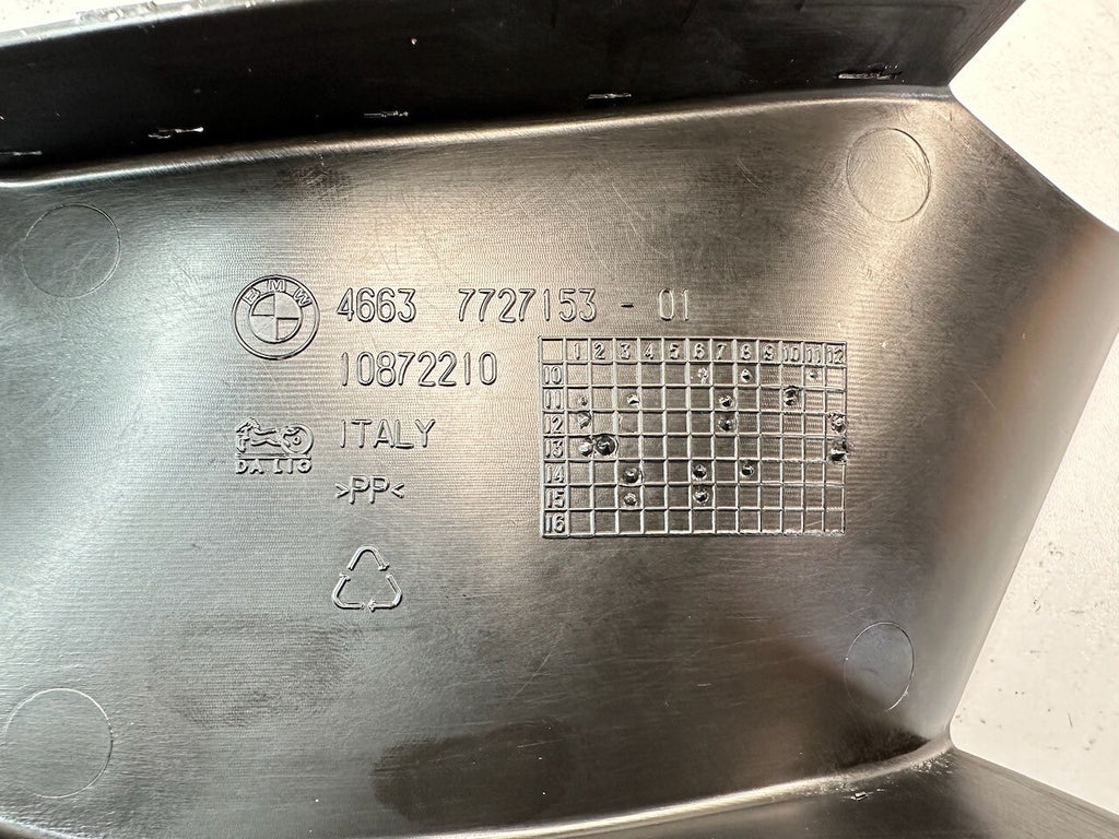 BMW G650GS 2010-15 Left Air Duct 46637727153
