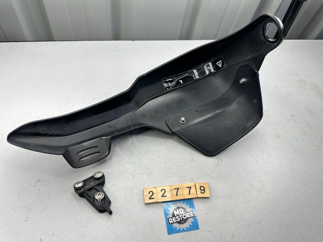 BMW R1200GS Left Barkbuster Hand Guard, Fixings & Toratech Extension