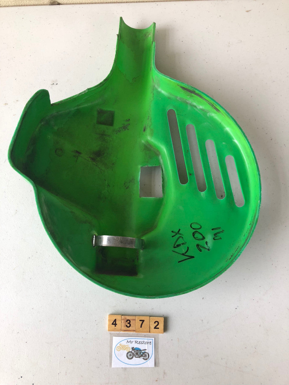 Kawasaki KX200 1991 Front Disk cover by UFO