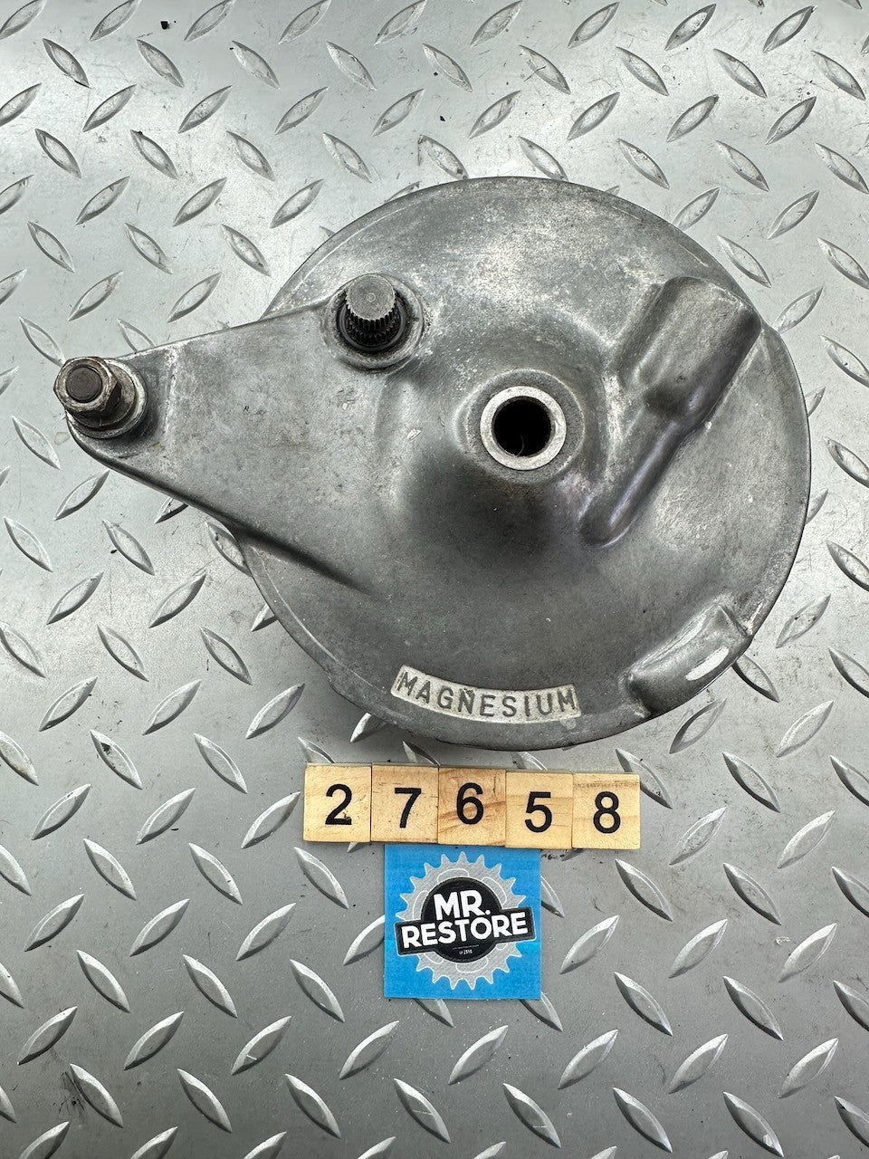 Yamaha TY250 A 1974 TY175 Front Brake Back Plate 434-25121-02