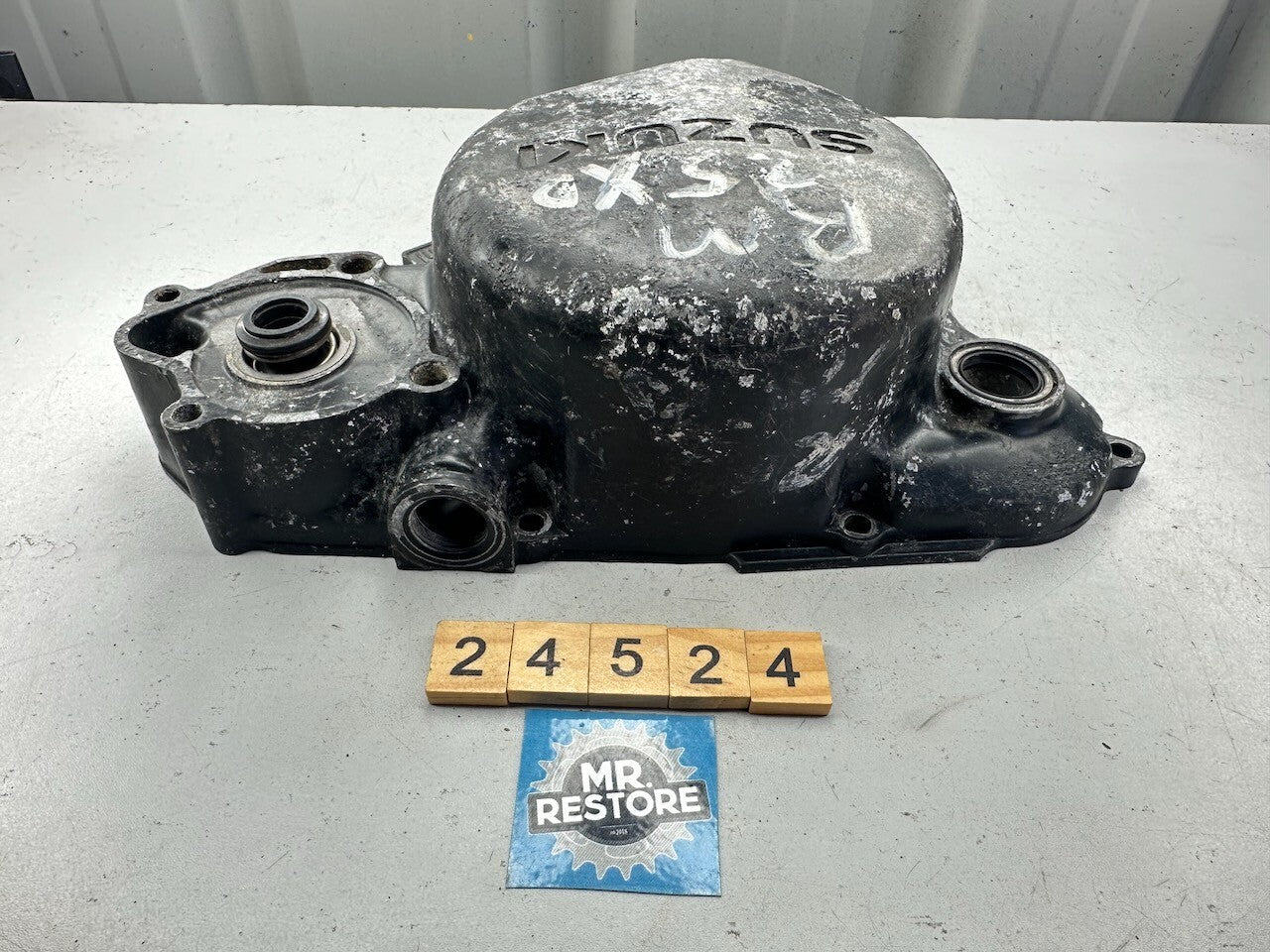 Suzuki RM125 '81-83' Engine Side Clutch Cover 11341-14100