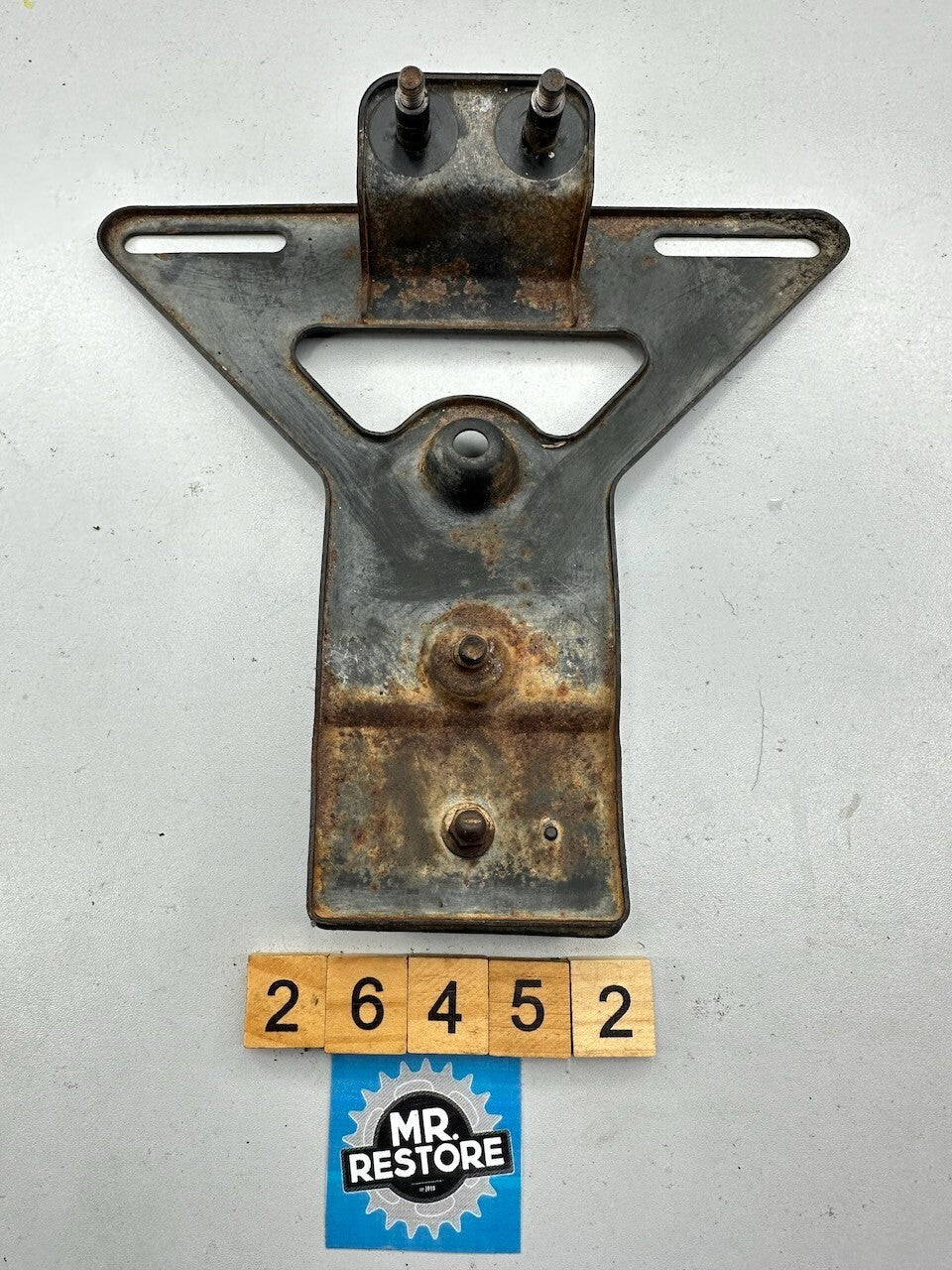 Honda VF1000 F '84' Number License Registration Plate Bracket 84701-MB6-670