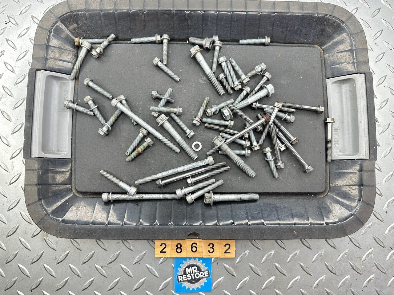 BMW G650GS Engine Bolts / Screws (from engine strip down)
