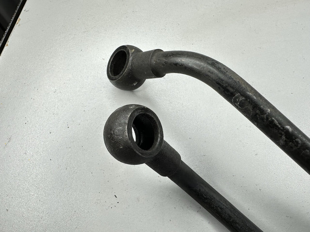 Suzuki GSX1100 GS1150 Pair of Oil Cooler Hose Line Pipes 16460-00A00 16470-00A00