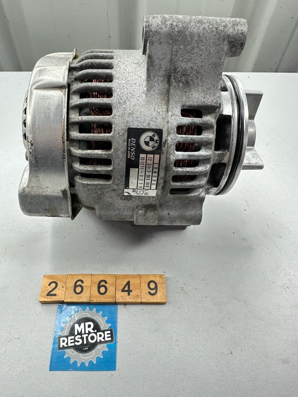 BMW K1200S '03-08' K1200R K1300GT Alternator Generator & Dog 12312305000