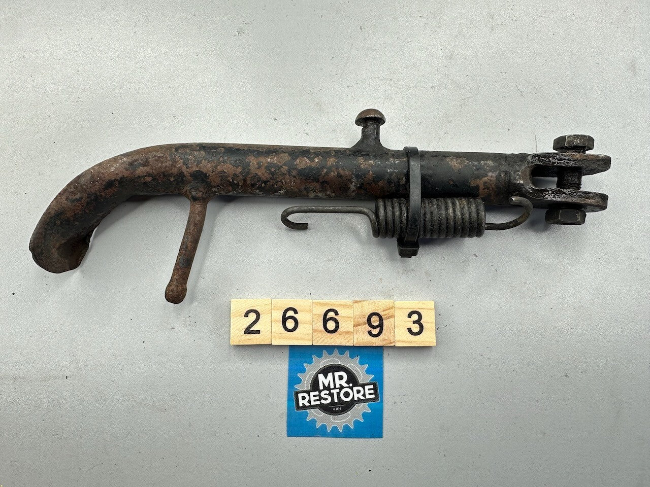 Suzuki GN250 Side Stand, Spring & Bolt