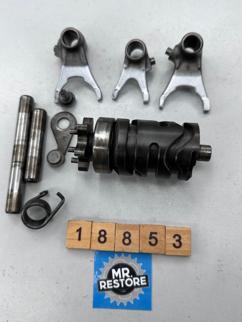 Yamaha YZ80L 1984 Gear Shift Selector Parts